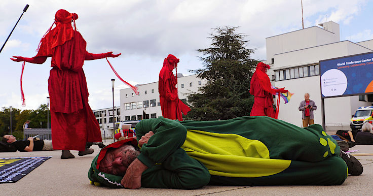 © www.mutbuergerdokus.de: Extinction Rebellion Bonn: Großdemonstration 'JETZT Notstand Artensterben ausrufen!'