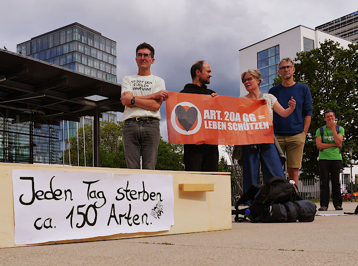 © www.mutbuergerdokus.de: Extinction Rebellion Bonn: Großdemonstration 'JETZT Notstand Artensterben ausrufen!'