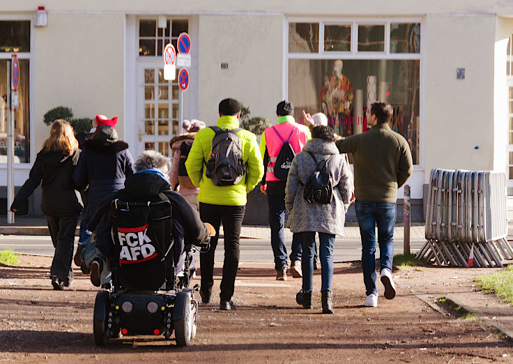 © www.mutbuergerdokus.de: Demo und Kundgebung 'Nie wieder ist jetzt! Für Demokratie und Rechtsstaat!'