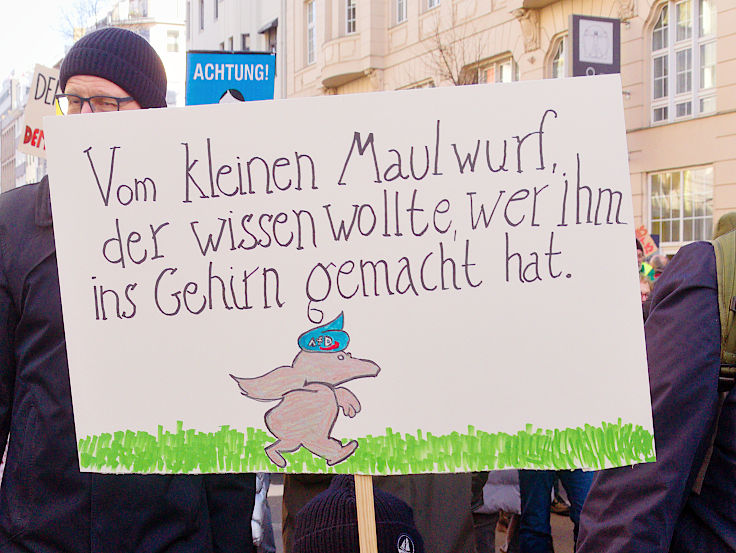 © www.mutbuergerdokus.de: Demo und Kundgebung 'Nie wieder ist jetzt! Für Demokratie und Rechtsstaat!'