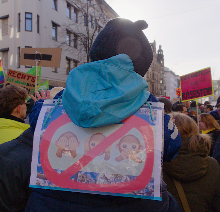 © www.mutbuergerdokus.de: Demo und Kundgebung 'Nie wieder ist jetzt! Für Demokratie und Rechtsstaat!'