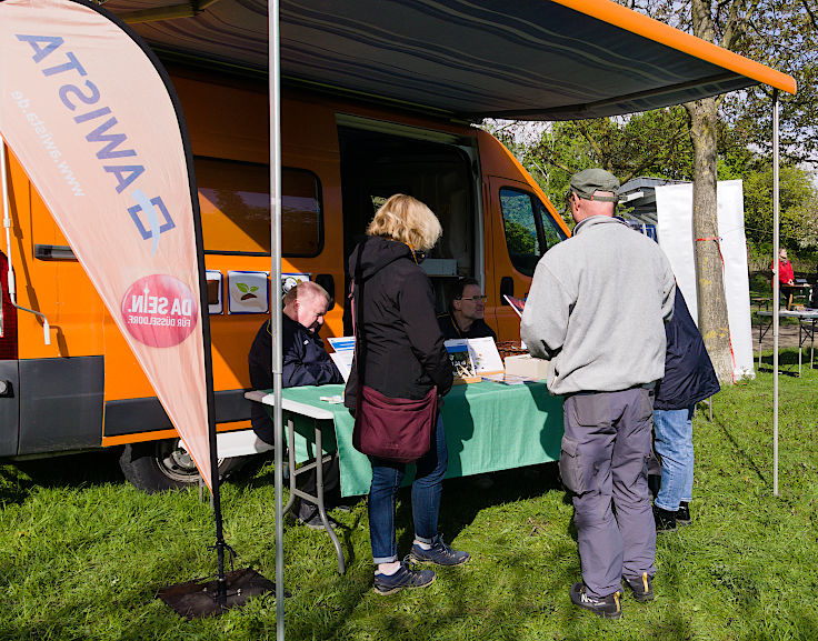 &copy; www.mutbuergerdokus.de: &Ouml;kotop Heerdt: Gartenfest zum 'Tag der Erde'