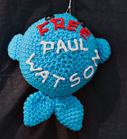 © www.mutbuergerdokus.de: Mahnwache 'FREE Paul Watson' © www.mutbuergerdokus.de: Mahnwache 'FREE Paul Watson'