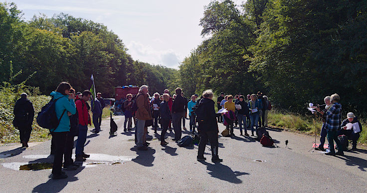 © www.mutbuergerdokus.de: Waldspaziergang am und im Hambacher Wald