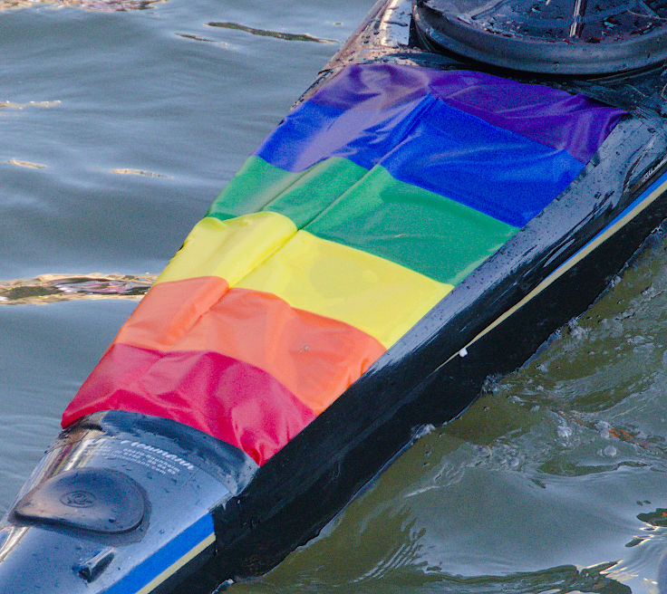 © www.mutbuergerdokus.de: Demonstration 'BUNT statt BRAUN – AUFS WASSER für DEMOKRATIE und VIELFALT!'