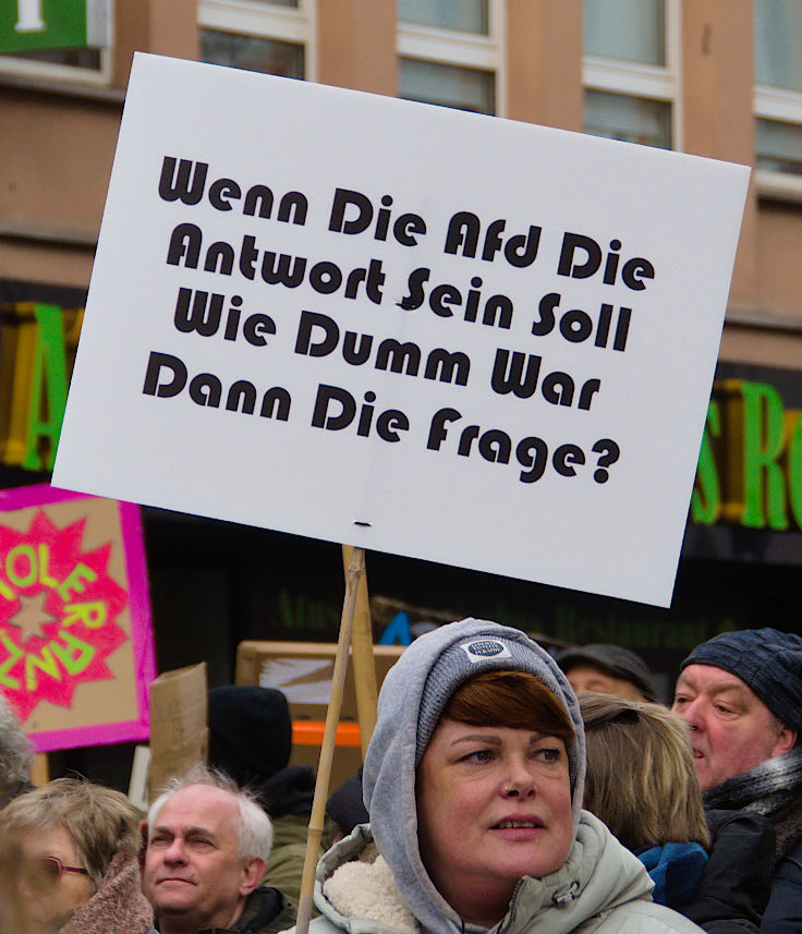 © www.mutbuergerdokus.de: Düsseldorf stellt sich quer: Demonstration 'Gegen die AfD und die Rechtsentwicklung der Gesellschaft' © www.mutbuergerdokus.de: Düsseldorf stellt sich quer: Demonstration 'Gegen die AfD und die Rechtsentwicklung der Gesellschaft'