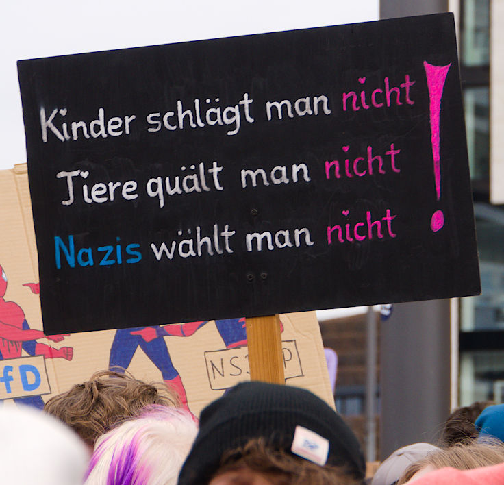 © www.mutbuergerdokus.de: Düsseldorf stellt sich quer: Demonstration 'Gegen die AfD und die Rechtsentwicklung der Gesellschaft' © www.mutbuergerdokus.de: Düsseldorf stellt sich quer: Demonstration 'Gegen die AfD und die Rechtsentwicklung der Gesellschaft'