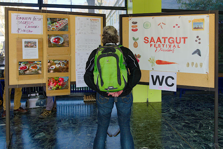 &copy; www.mutbuergerdokus.de: 9. 'Saatgut-Festival D&uuml;sseldorf'