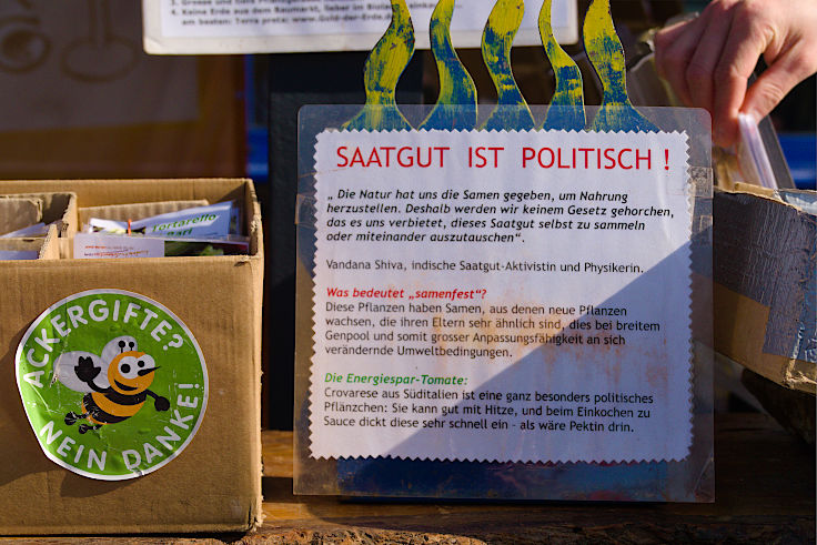 &copy; www.mutbuergerdokus.de: 9. 'Saatgut-Festival D&uuml;sseldorf'