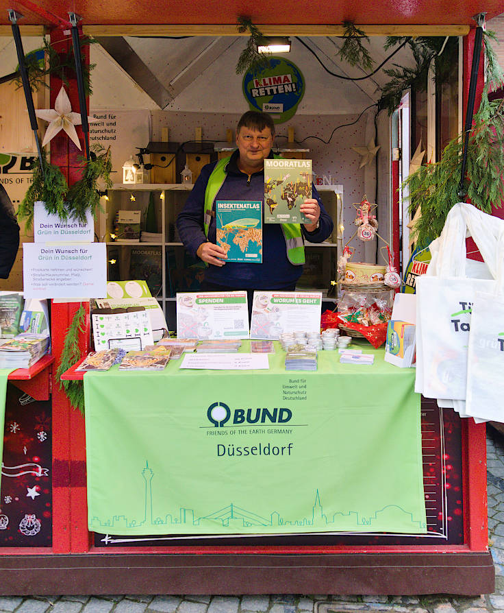 © www.mutbuergerdokus.de: Weihnachtshütte für das Düsseldorfer Ehrenamt