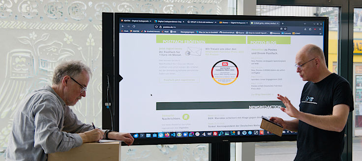 &copy; www.mutbuergerdokus.de: 3. Digital Independence Day Krefeld