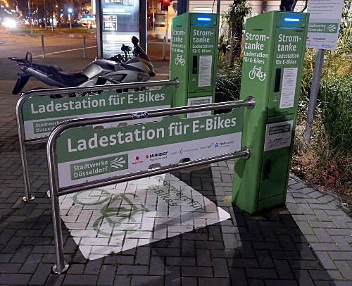 Ladestation für E-Bikes