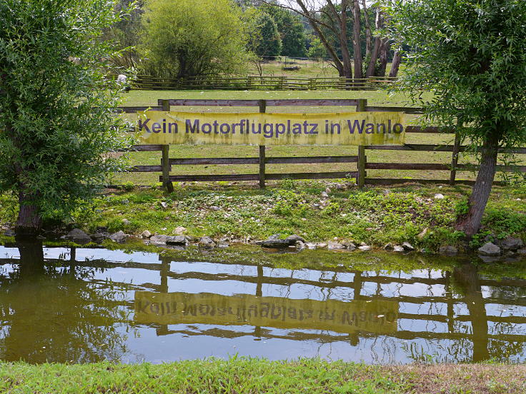 'Kein Motorflugplatz in Wanlo'