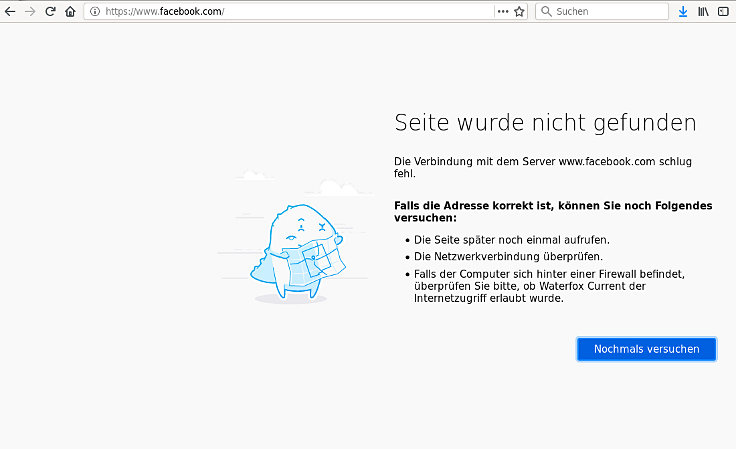 Facebook down