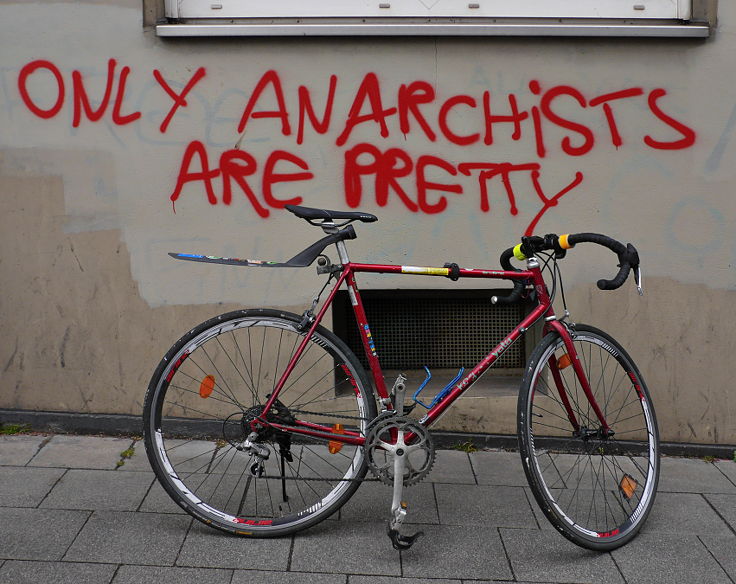 'Only anarchists are pretty' 'Only anarchists are pretty'