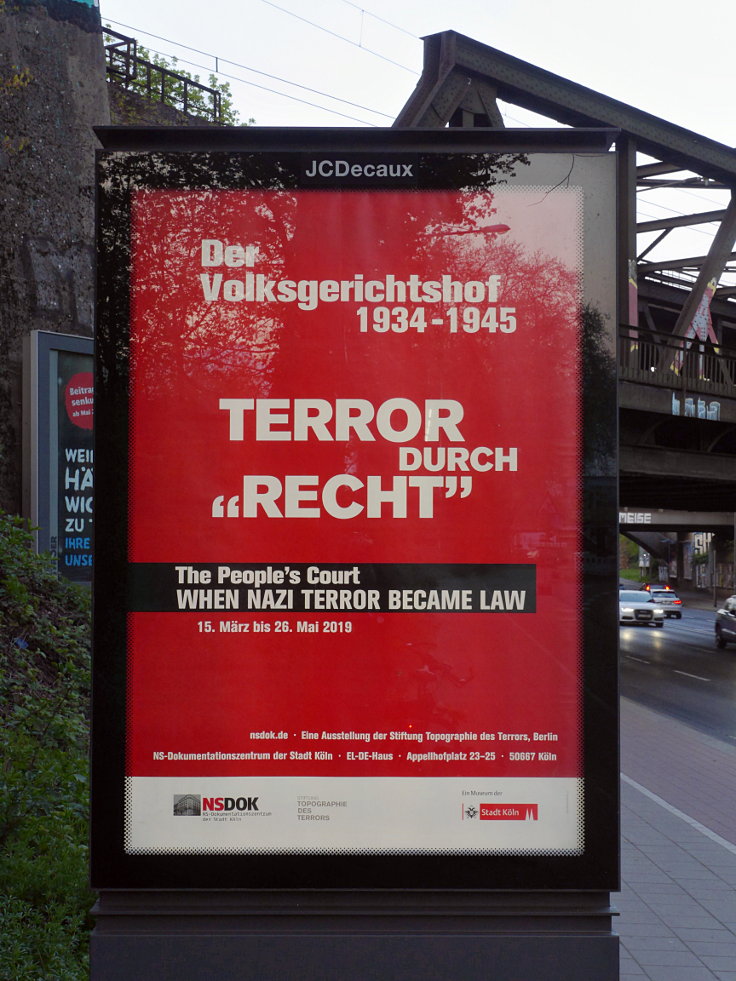 Ausstellung: Terror durch 'Recht'