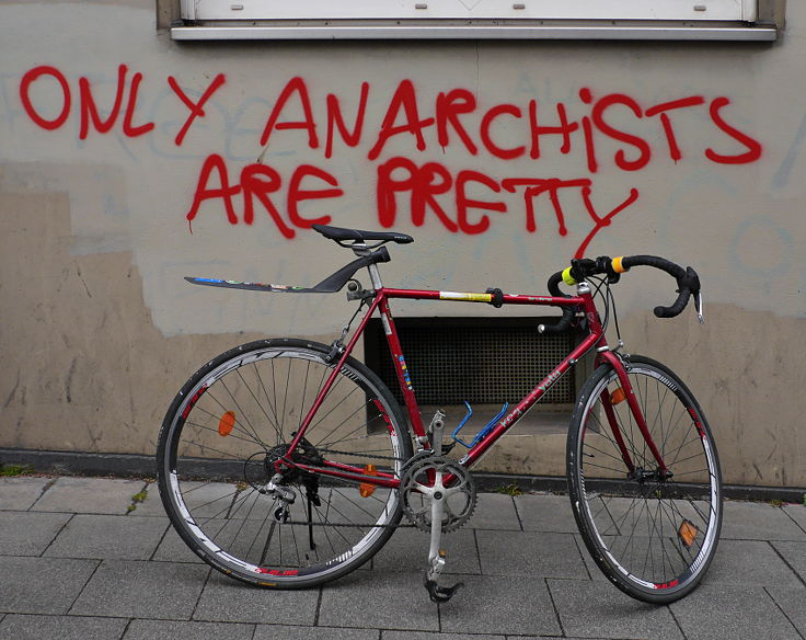 'Only anarchists are pretty'