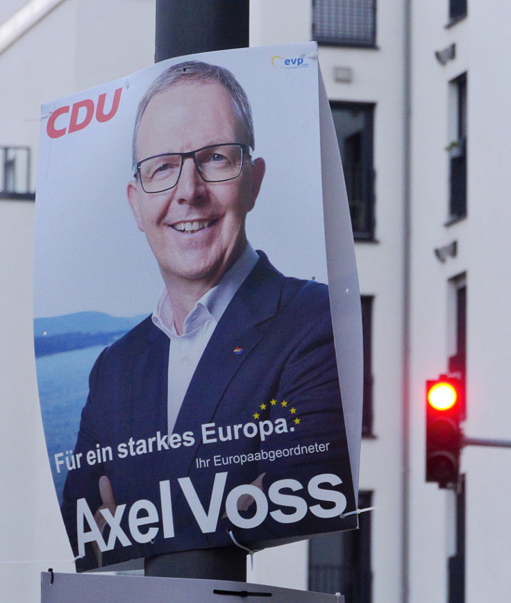 Wahlplakat Axel Voss