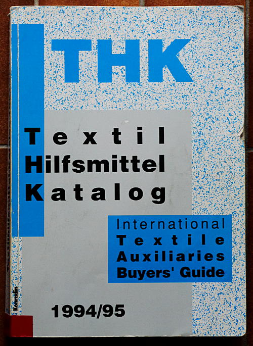 Themen-Vorschlag: Textilhilfsmittel